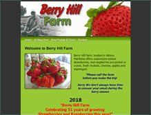 Tablet Screenshot of berryhillfarm.ca